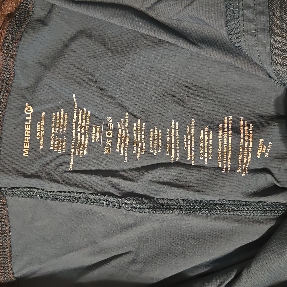 Merrell Blue Activewear Pants - Picture 3 of 8